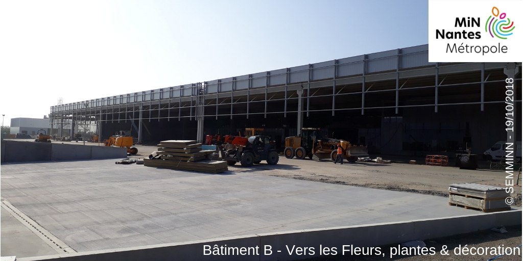 Bâtiment B MiN Nantes Métropole Fleurs plantes et décoration 19 octobre