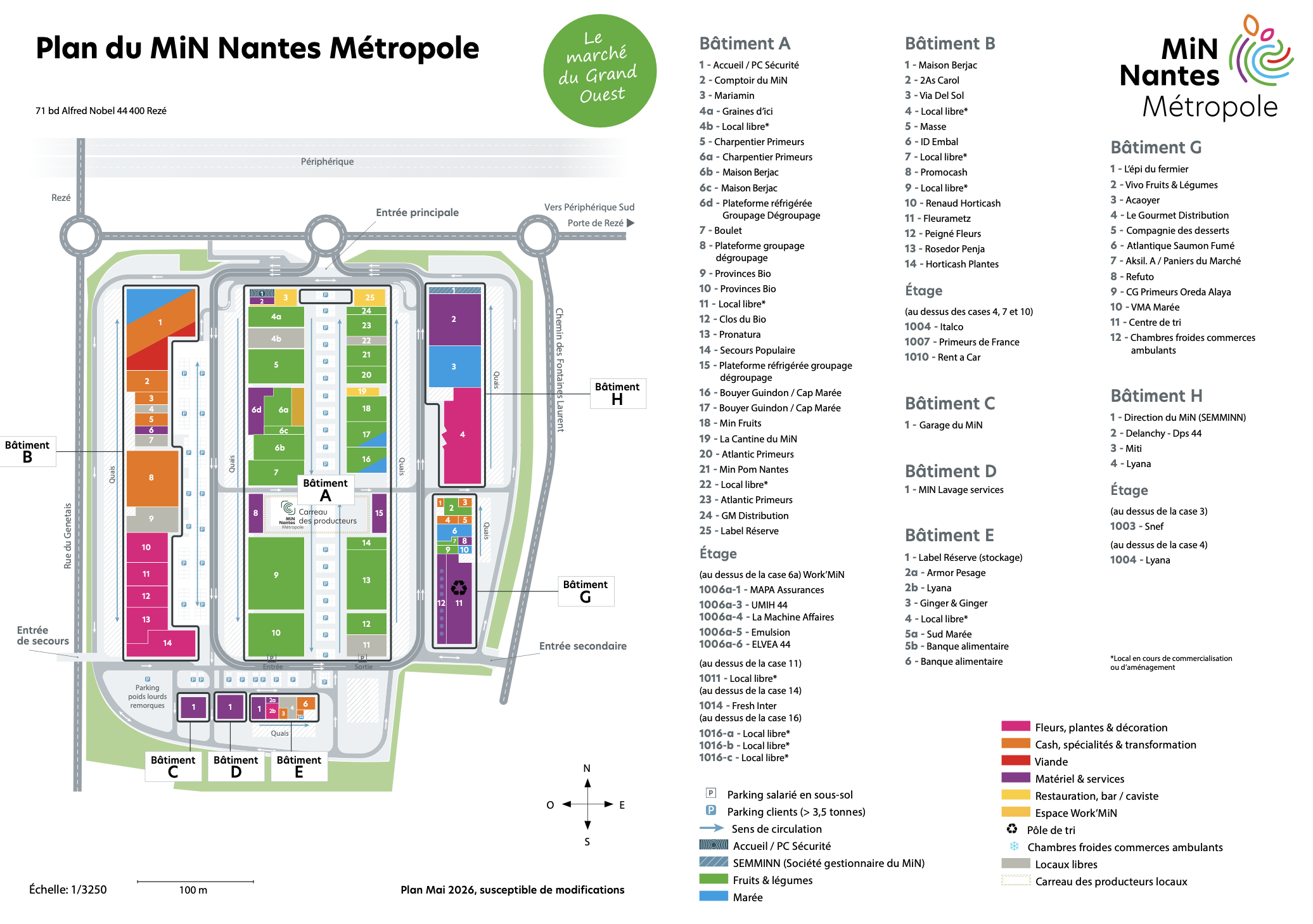 Plan du MiN