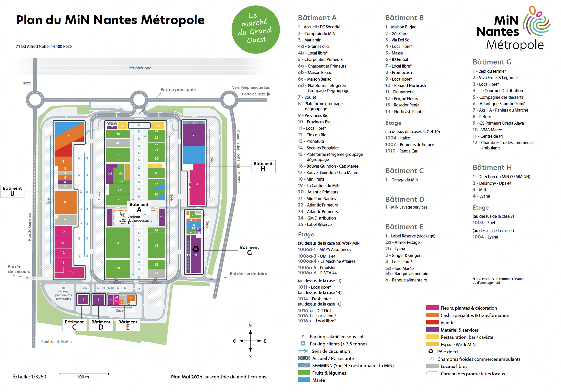 Plan du MiN