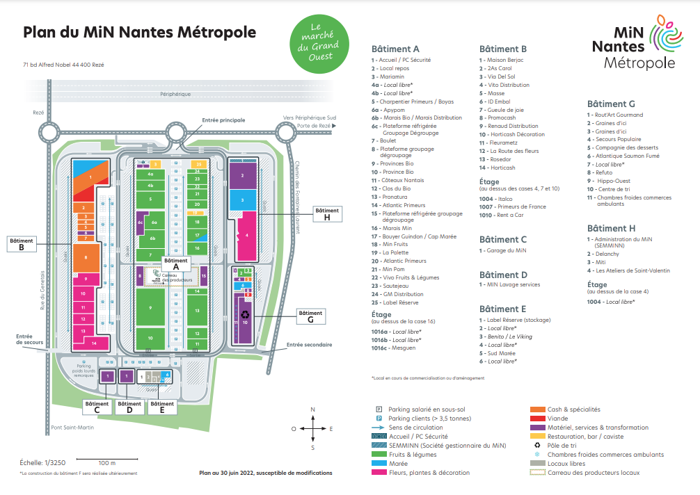 Plan du MiN de Nantes 2022