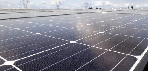 Toiture solaire photovoltaïque du MiN Nantes Métropole