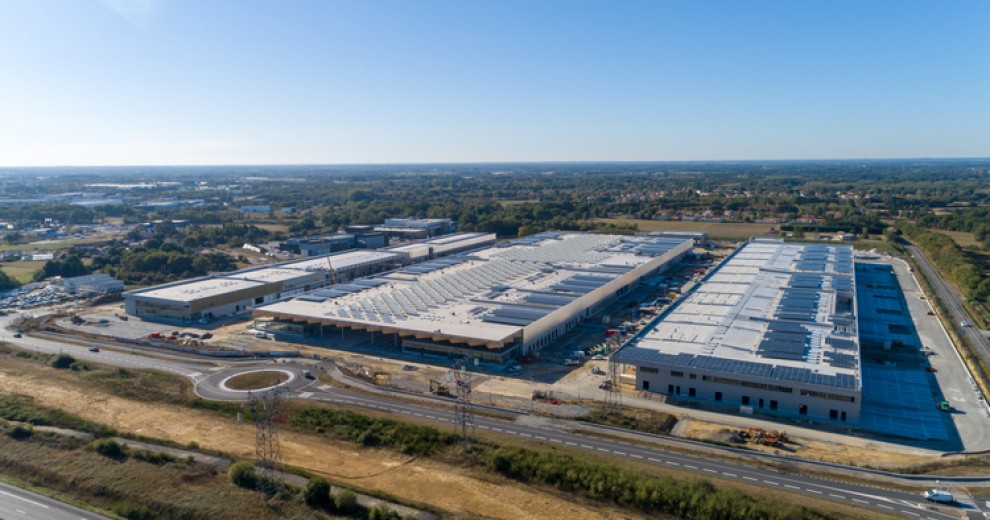 Vue aérienne Chantier MiN Nantes Métropole 25 septembre 2018